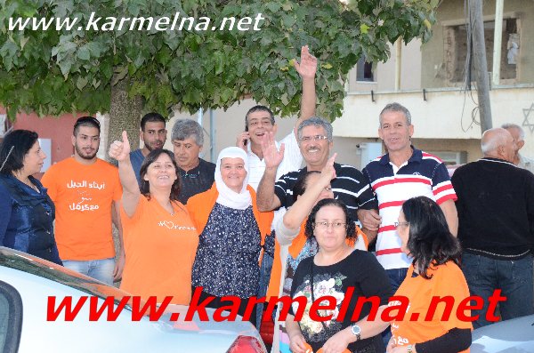 اكبر افتتاح مقر انتخابي في تاريخ دالية الكرمل !